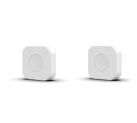 Kznifmk 2X Bouton Tuya Zigbee Commutateur de ScèNe Intelligent Liaison Intelligente Commutateur Sans Automatisation Fonctionne avec Smart Life