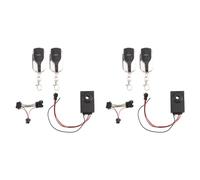 Kznifmk 2X Dispositif Antivol de Scooter électrique Système D'Alarme de Vibration Support étanche Fonction de Recherche de Véhicule pour 36-72V