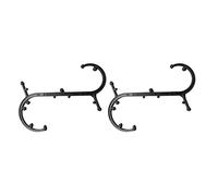 Kznifmk 2X Multifonctionnel Portable Massager Point Muscle Sanguin Massage Bâton Épaule et Cou Dos Auto-Massage Outil Fitness Noir