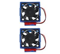 Kznifmk 2X Velineon ESC VXL-3 VXL 3S Vxl-S3 Ventilateur de Refroidissement Dissipateur de Chaleur pour Bandit Stampede Slash 2Wd/ Pièces