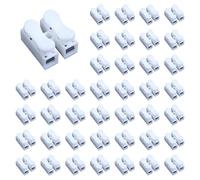 Kznifmk 300PCS CH2 Spring Quick Wire Connector Cable Clamp Terminal Block Connector pour LED Strip Light