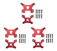 Kznifmk 3X 144001 Partie et Tour de Choc Ensemble de Cartes pour 144001 1/14 4WD RC Voiture, Rouge