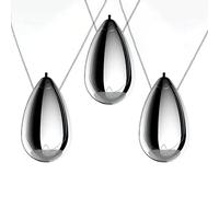 Kznifmk 3X Mini Purificateur d'air Portable, Collier et Purificateur de Fumée de Chargement USB Portable Argent