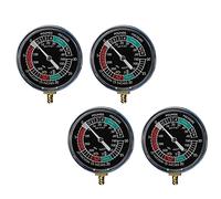 Kznifmk 4X Jauge de Vide de Carburant de Moto Universelle Carburateur Outil de Jauge de Synchroniseur de Carburateur