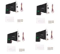 Kznifmk 4X Multi-Pièces de Monnaies Sélecteur de Récepteur Distributeur Automatique Jeux VidéO D'Arcade de Mech