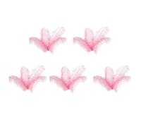 Kznifmk 50 Pcs Naturel Plumes D'Autruche Decoration de Rose 20-25Cm