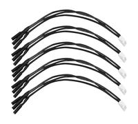 Kznifmk 5Pcs 2.0MM Fiche Banane vers PH3.0 3Pin Mâle Adaptateur RC Moteur Brushless Convertir ESC Connecteur pour SCX24