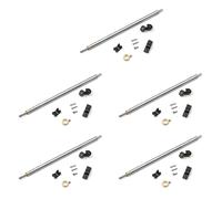 Kznifmk 5X FT011-12 Assemblage de Tuyau de Tube en Acier Composant de Pièces de Rechange d'arbre en Métal pour FT011 Accessoires de Hors-Bord de Bateau TéléCommandé