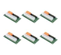 Kznifmk 6X Carte d'alimentation Double Adaptateur d'alimentation Multiple Alimentation Add2Psu avec Connecteur ATX 24Pin à 4Pin pour