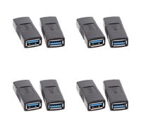Kznifmk 8Pcs USB 3.0 Type A à Adaptateur Coupler Connecteur Changeur