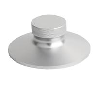 Kznifmk Audio LP Vinyle Platine Enregistreur Poids Pince Stabilisateur Vibration avec Niveau Argent Installation Facile