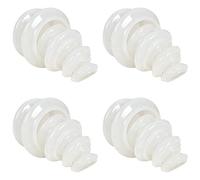 Kznifmk Blanc Vacuum Cans Massage Silicone Cupping Absorbant D'Humidité VenTouse Anti Cellulite Physiothérapie Thérapie de Santé Dispositif 16 Pcs