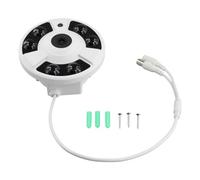 Kznifmk Caméra 5MP IR 6 Lumières Surveillance HD Grand Angle Vision Nocturne IR Caméra BNC Coaxiale AHD 5-En-1 UTC