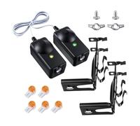 Kznifmk Capteur de Sécurité avec Support de Remplacement pour 41A5034, Yeux de Faisceau de Capteur de Sécurité avec Support de Capteurs de Porte de Garage Compatible