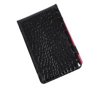 Kznifmk Carnet de Scores de Golf Noir Fournitures de Parcours de Golf Fournitures de Parcours de Score Spécial