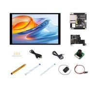 Kznifmk Carte de Développement ESP32-P4-NANO + Kit avec Écran de 10,1 Pouces, Double Cœur RISC-V, WiFi6, Bluetooth5/BLE et Port Ethernet RJ45 100M