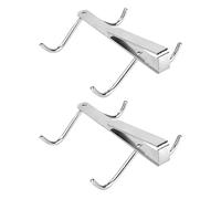 Kznifmk Cintres pour Tasses à Café, Crochets pour Tasses, Étagère de Rangement Suspendue sous Une Étagère sans Clous, 2 Pièces