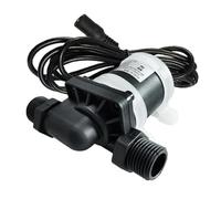 Kznifmk DC6V-12V DC Pompe à Eau Sans Balais 900L/H Silencieuse 4 Points Filetés Chauffe-Eau Solaire Douche Pompe de Suralimentation de Chauffage au Sol