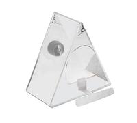 Kznifmk Distributeur Automatique D'Aliments pour Oiseaux avec Caméra, avec Une Caméra de Surveillance HD Nocturne en Plastique pour Observer et Prendre des Photos d'oiseaux en Extérieur.