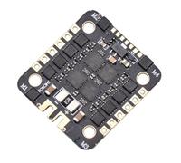 Kznifmk EM40A BLHELI S DSHOT600 2-6S 40A 4-en-1 Brushless ESC 20x20mm Pièces DIY Noir PC+Métal pour Empilement FPV Freestyle Drones de Type Micro