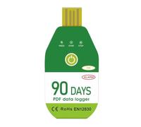 Kznifmk Enregistreur de Données de Température USB Enregistreur de Température et D'Humidité Alarme Thermomètre Enregistreur Testeur Rapport PDF 90 Jours