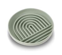 Kznifmk Gamelle Slow Food pour Chien en Silicone avec Ventouse Antidérapante pour Chien Qui Ralentit la Vitesse de Consommation. Bol Slow Food