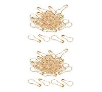 Kznifmk Gourd Crochets Épingles de Sûreté en Forme de Calebasse Swing Tag 200 Pcs