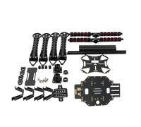 Kznifmk Kit de Cadre de Quadrirotor S500 Cadre à Quatre Axes en Fibre de F450 Amélioré SK500 pour Cadre de Quadrirotor FPV Type T Installation Facile