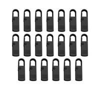 Kznifmk Kit de Réparation de Fermeture à Glissière Instantanée 20 Pièces, Remplacement Universel du Curseur de Fermeture à Glissière, Sauvetage de Couture à Faire Soi-Même, Nouveau Design