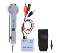 Kznifmk Kit Générateur de Tonalité, Testeur de Circuit Traceur de, Testeur de Câble Haute Précision 200EP, Kit de Tonalité et de Sonde, Détecteur de Ligne, Installation Facile, Facile à Utiliser