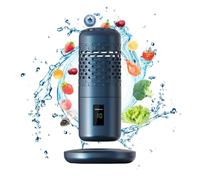 Kznifmk Machine de Nettoyage de Fruits et Légumes, Nettoyeur de Fruits et Légumes avec Écran D'Affichage, pour Légumes, Viande, Vaisselle