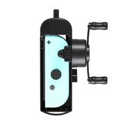 Kznifmk Manette de Réglable plus Réelle Corde Anti-Perte Ergonomique de Canne à Pêche Accessoires de Commutateur Démontage Simple