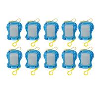 Kznifmk Mini Planche à Dessin pour Enfants Effaçable Graffiti Tableau D'Écriture Porte-Clés Pendentif Planche à Dessin Cadeau de Fête D'Anniversaire Bleu