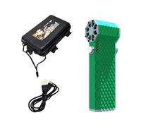 Kznifmk Mini Turboventilateur 110 000 /Min, Turboventilateur Portable Pratique, Moteur Sans Balais à Grande Vitesse, Souffleur de Poussière, Vitesse Continue, Ventilateur Violent A