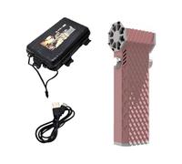 Kznifmk Mini Turboventilateur 110 000 /Min, Turboventilateur Portatif Pratique, Moteur Sans Balais à Grande Vitesse, Souffleur de Poussière, Vitesse Continue, Ventilateur Violent C