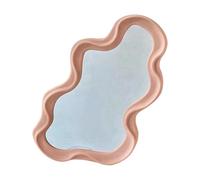 Kznifmk Miroir en Forme de Nuage de Charme - Miroir Mural Irrégulier pour Maquillage, Décoration Intérieure, Salon, Accessoires de Fête