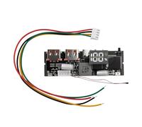 Kznifmk Module d'alimentation Mobile à Charge Bidirectionnelle QC3.0 100 W Power Bank 18650 Module de Charge PD QC SCP VOOC 5S