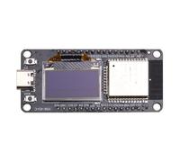 Kznifmk Module de Carte de Développement WiFi ESP32 ESP-WROOM-32 CH340 avec Écran OLED 0,96 pour ESP32 OLED Type C
