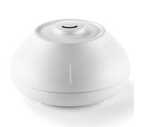 Kznifmk Nouvelle Machine D'Aromathérapie à Flamme Colorée, Humidificateur d'air de Bureau, Diffuseur Domestique, Machine D'Aromathérapie et Facile à Utiliser, Blanc