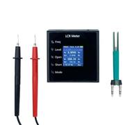 Kznifmk Pince à Pont Intelligente 100 KHz SMD Testeur Résistance Capacité Inductance Continuité Test A