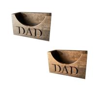 Kznifmk Porte-Chapeau en Bois Organisateur de Porte-Chapeau de, Supports de Casquette en Bois pour L'Affichage, Présentoir de Chapeau Rustique pour la Fête des Pères Installation Facile B