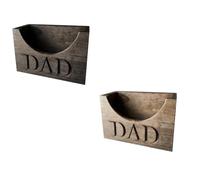 Kznifmk Porte-Chapeau en Bois Organisateur de Porte-Chapeau de, Supports de Casquette en Bois pour L'Affichage, Présentoir de Chapeau Rustique pour la Fête des Pères Installation Facile A