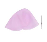 Kznifmk Pro Salon Silicium RéUtilisable Coloration des Cheveux Coiffure Soulignant Teinture Givrage Cap Violet