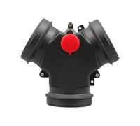 Kznifmk Raccord de Tuyau de Séparation de Dérivation en T pour Chauffage d'air Réglable de 90 mm pour Voiture, Camion, Camping-Car