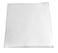 Kznifmk Sac Extérieur Transparent pour Disque Vinyle Sac de Protection pour CD Sac Carré Pochette pour Disque Sac Extérieur à Bouche Plate