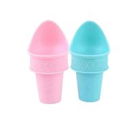 Kznifmk Support de Cornet de Crème Glacée, Cuillère à Crème Glacée, Cuillère à Cornets de Crème Glacée, Support de Cornet de Crème Glacée Support de Cornet de Neige de Crème Glacée C