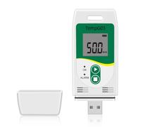 Kznifmk TempG03 Enregistreur de Données de Température et D'Humidité USB Enregistreur de Données de Température Réutilisable Enregistreur D'Humidité avec Capacité de 32 000