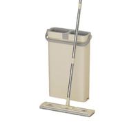 Kznifmk Vadrouille Paresseuse sans Lavage à la Main, Vadrouille à Gratter Domestique, Ensemble de Seaux de Vadrouille Humide et Sèche, C