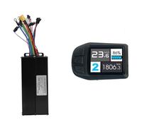 Kznifmk Véhicule de Montagne Vélo Électrique Accessoires Modifiés LED UKC3 Panneau D'Affichage 40A Contrôleur à Onde Sinusoïdale sans Balais