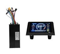 Kznifmk Véhicule de Montagne Vélo Électrique Puissance Accessoires Modifiés LED S966 Panneau D'Affichage 40A Contrôleur à Onde Sinusoïdale sans Balais